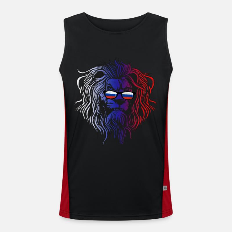 Russia Men's Functional Contrast Tank Top 