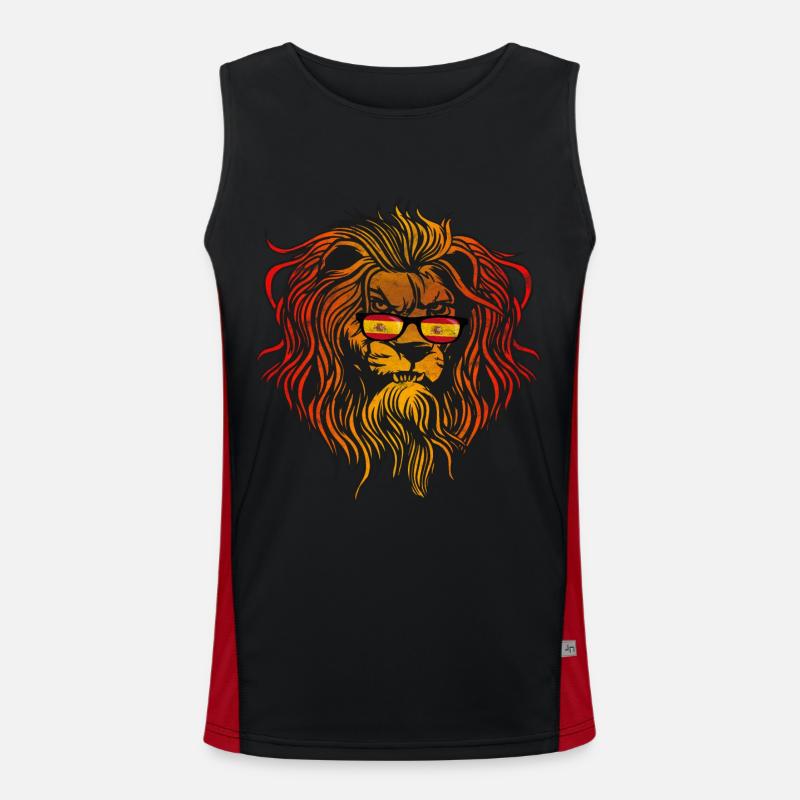 Spain Men's Functional Contrast Tank Top 