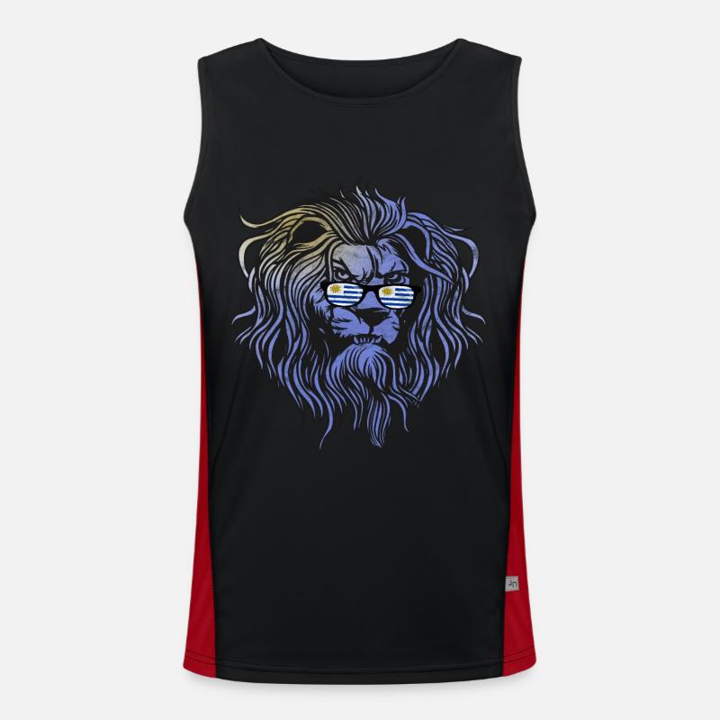 Uruguay Débardeur respirant contrasté Homme 