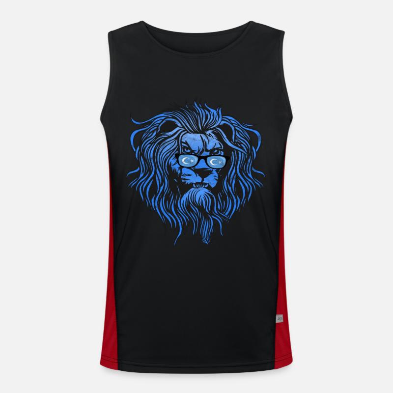 Uighurs Men's Functional Contrast Tank Top 