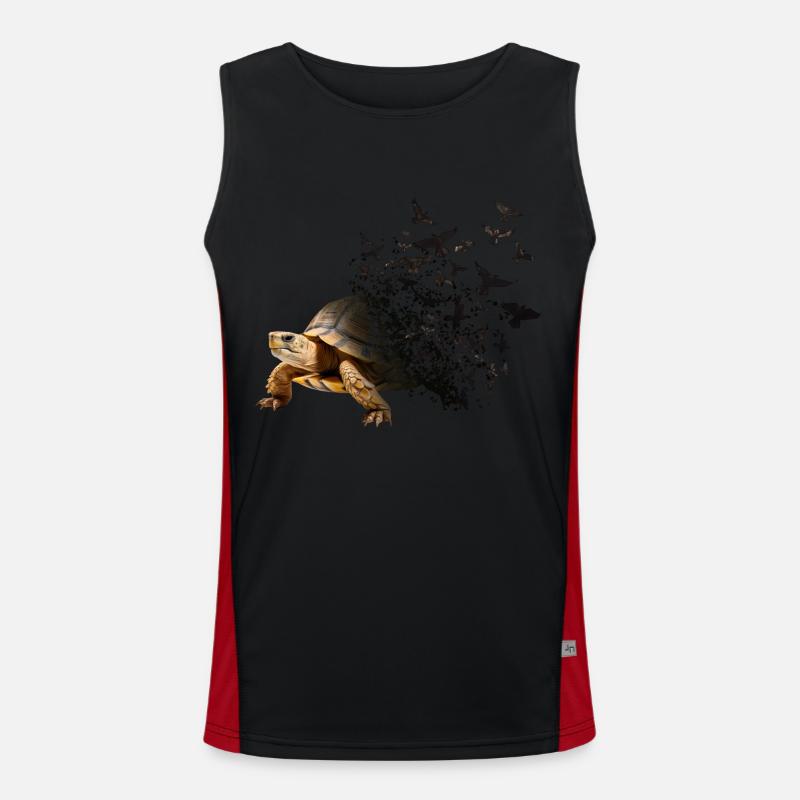 Turtle Men's Functional Contrast Tank Top 