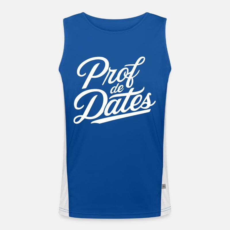 Prof de dates Débardeur respirant contrasté Homme 