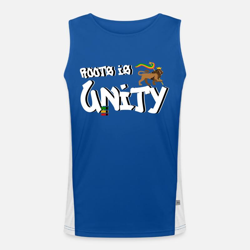 Roots is Unity Men's Functional Contrast Tank Top 