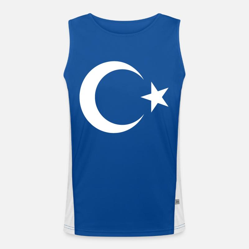Turkey Men's Functional Contrast Tank Top 