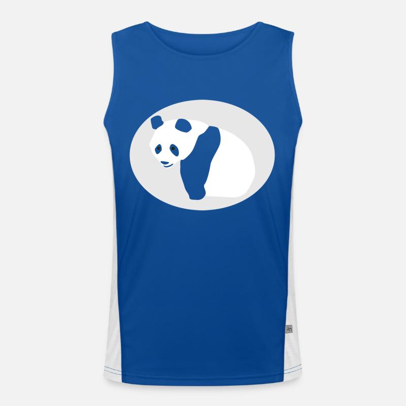 panda géant Débardeur respirant contrasté Homme 