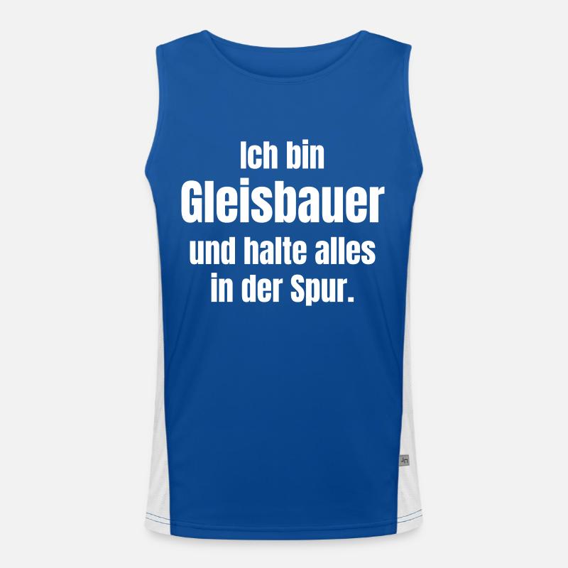 Constructeurs de pistes Débardeur respirant contrasté Homme 