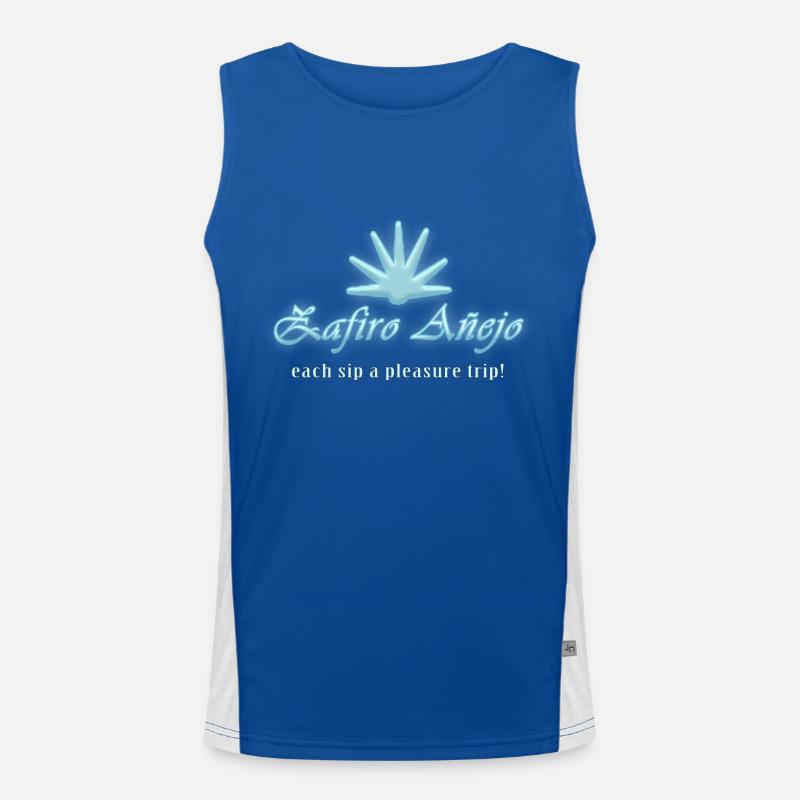 Zafiro Anejo Funktionelles Kontrast-Tank Top für Männer 