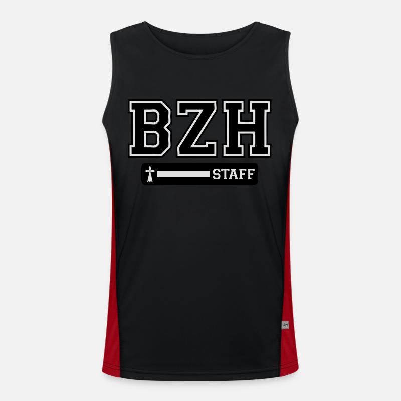breizh staff logo Débardeur respirant contrasté Homme 