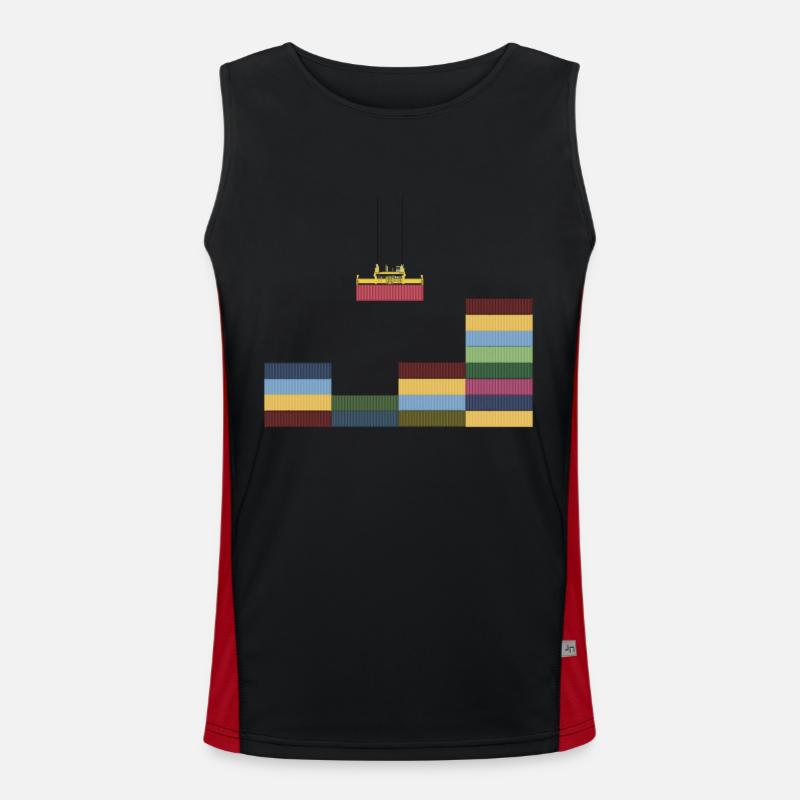 Container Men's Functional Contrast Tank Top 