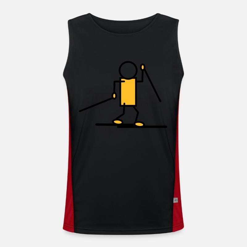 Skiing - cross country - V2 Men's Functional Contrast Tank Top 