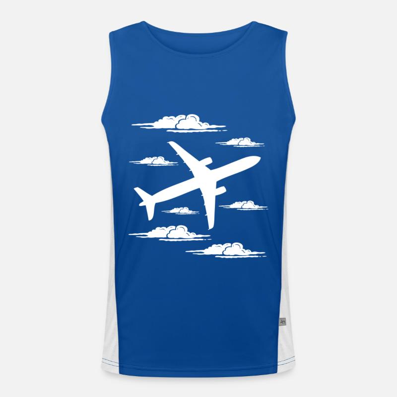 Pilot Funktionelles Kontrast-Tank Top für Männer 