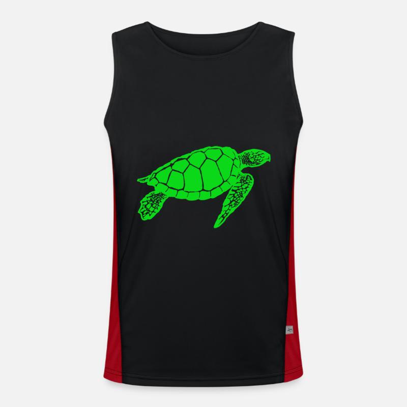 turtle Men's Functional Contrast Tank Top 