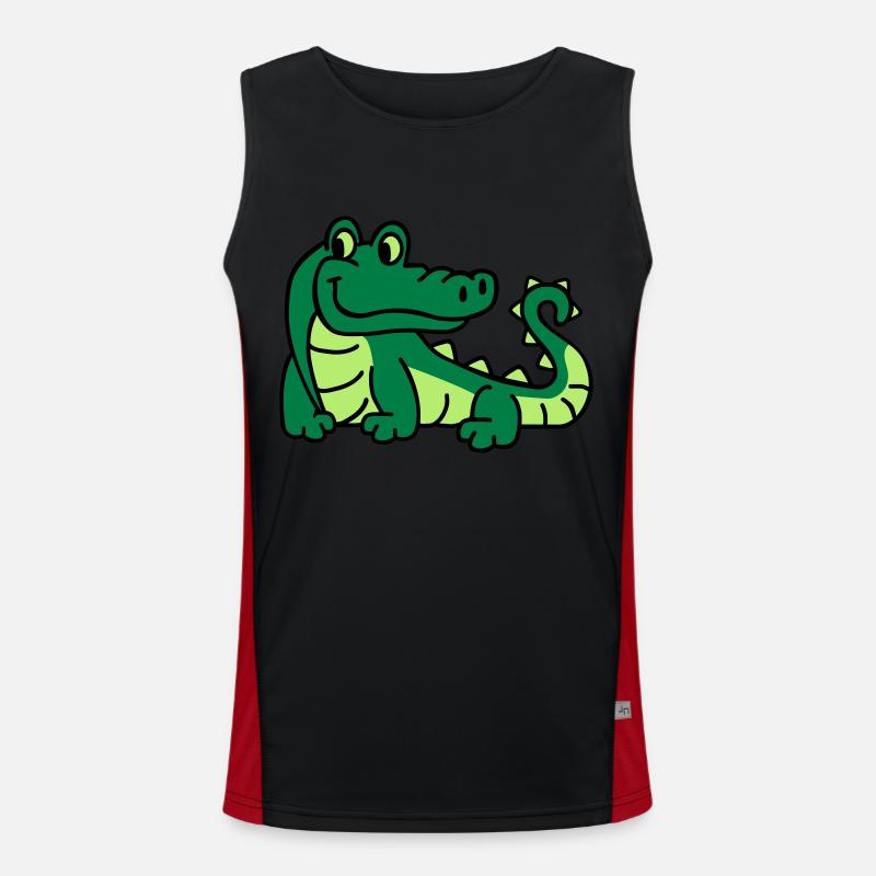 Crocodile Débardeur respirant contrasté Homme 