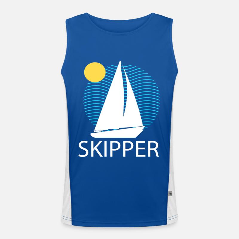 bateau Débardeur respirant contrasté Homme 