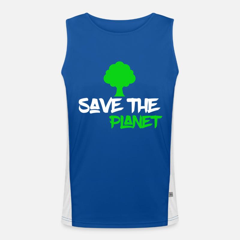 conservationists Men's Functional Contrast Tank Top 