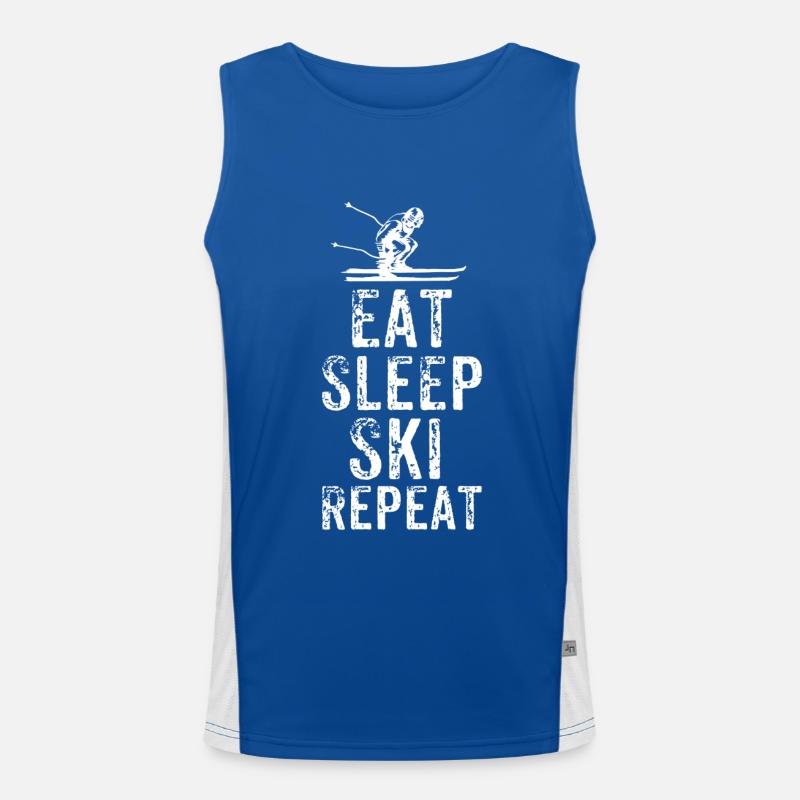 ski Men's Functional Contrast Tank Top 