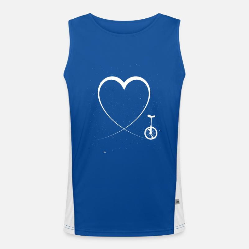 monocycle Débardeur respirant contrasté Homme 