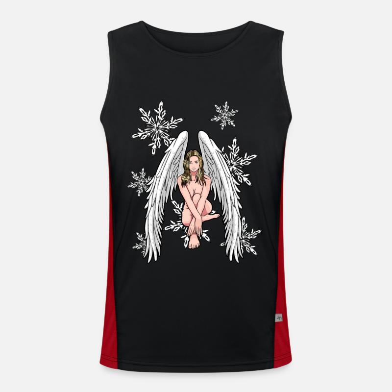 Noël ange de Noël Débardeur respirant contrasté Homme 