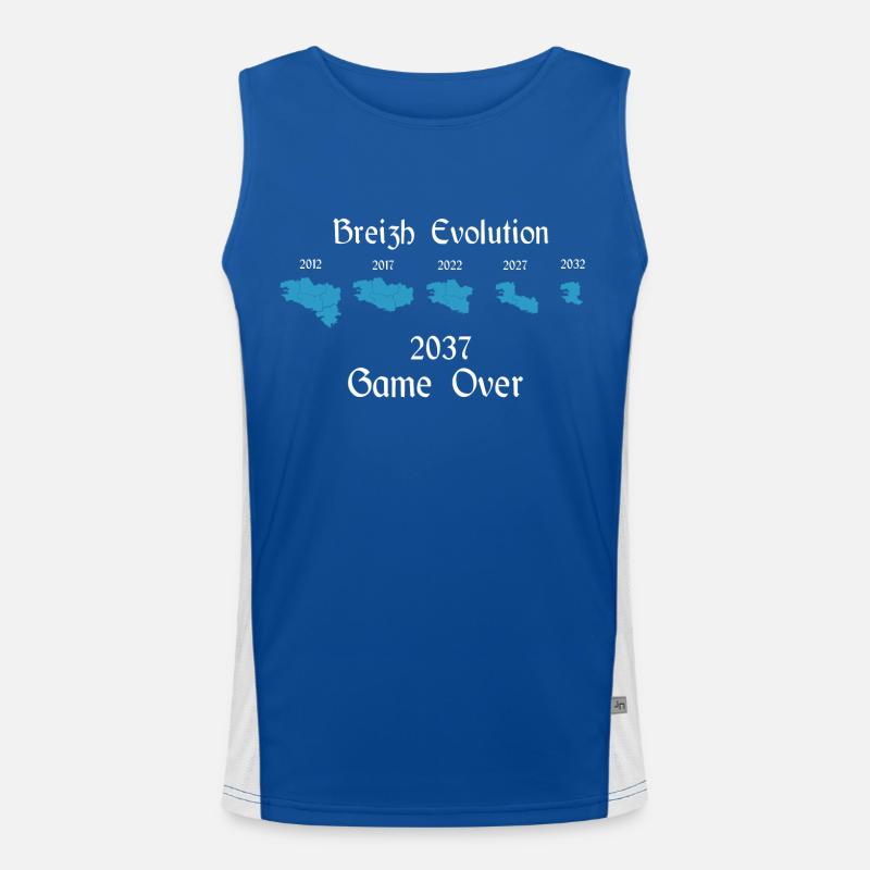 Bretagne Evolution Débardeur respirant contrasté Homme 