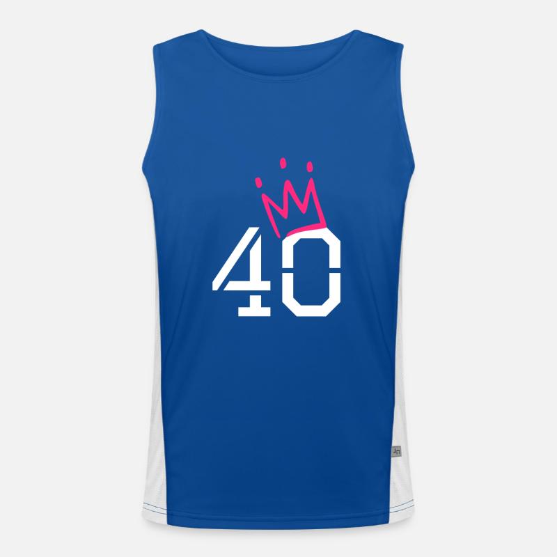 40 Débardeur respirant contrasté Homme 