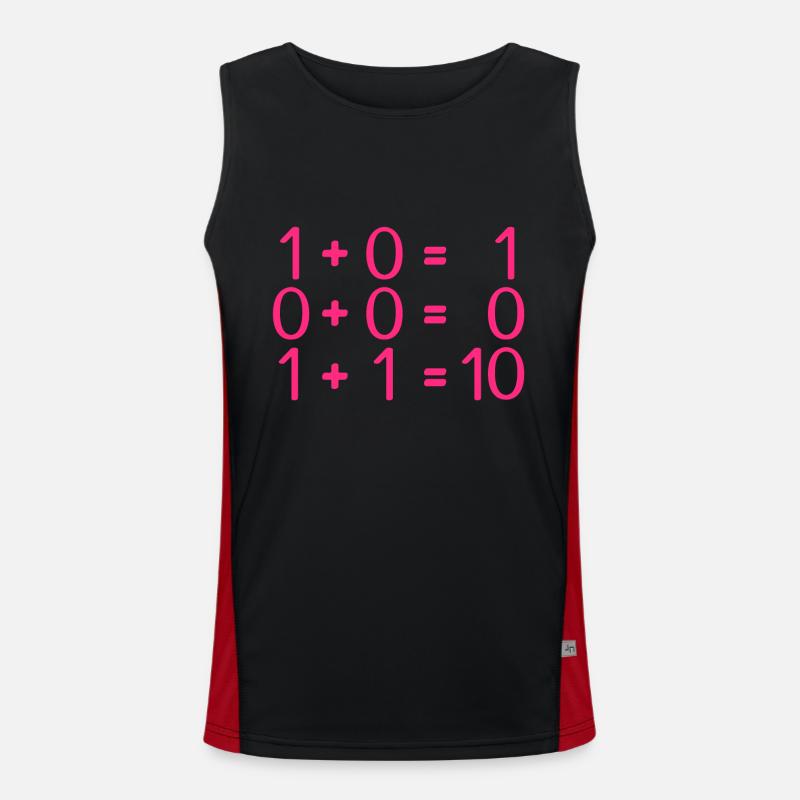 Informatik Regeln Programmierer Funktionelles Kontrast-Tank Top für Männer 