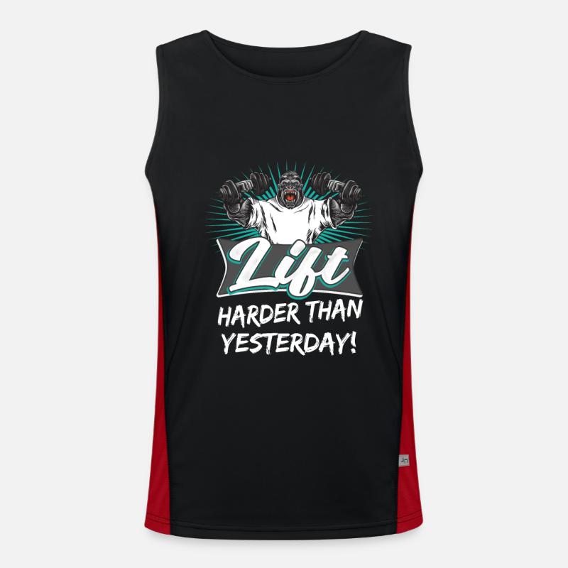 Workout Motivation Bodybuilder Training Funktionelles Kontrast-Tank Top für Männer 