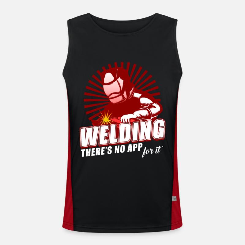 Welding Men's Functional Contrast Tank Top 