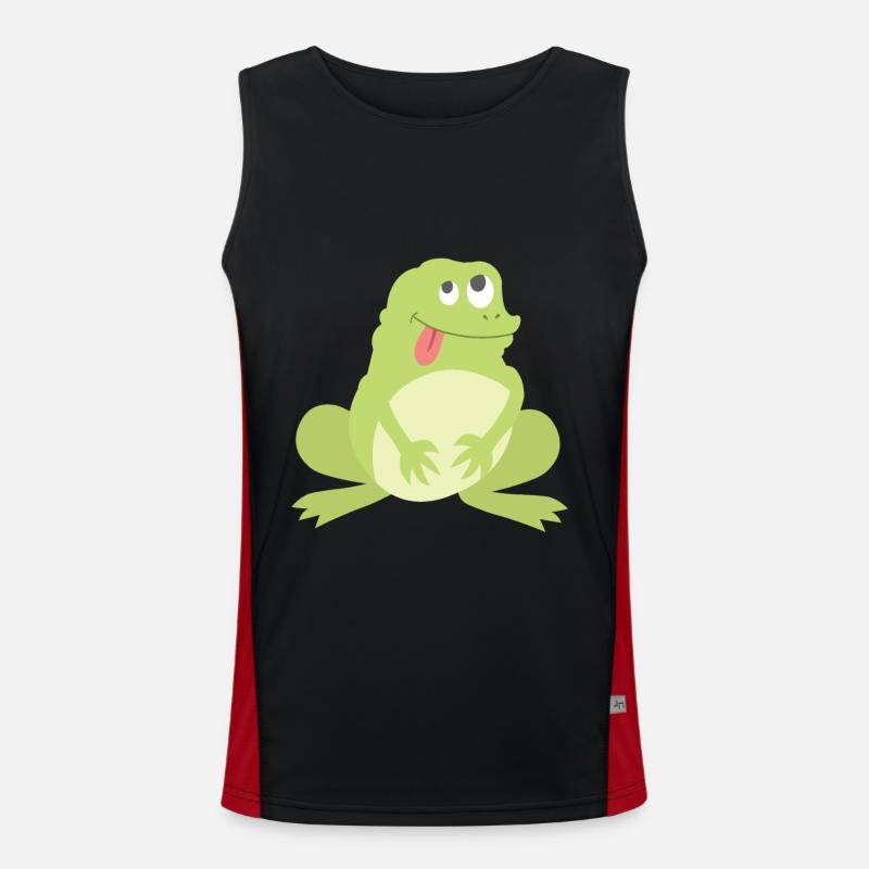Grenouille Débardeur respirant contrasté Homme 