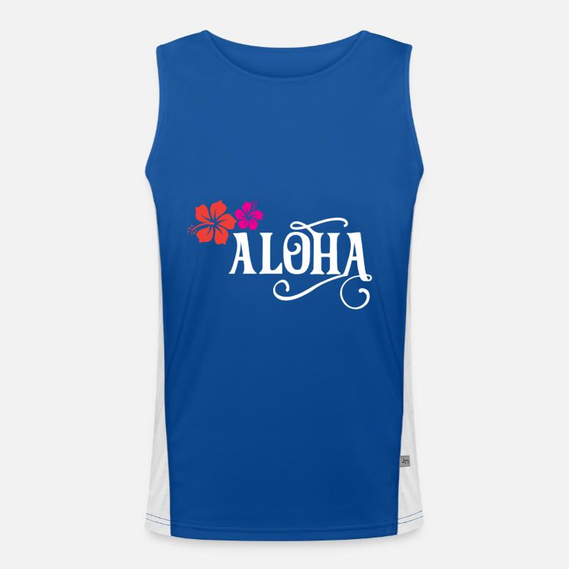 Aloha Funktionel kontrast tanktop til herrer 