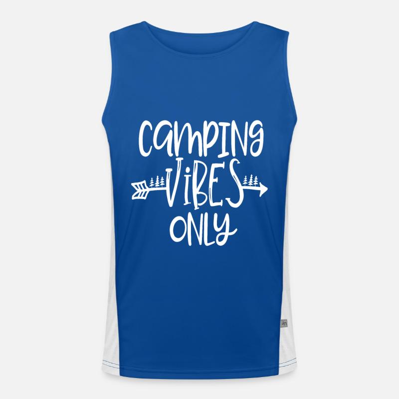 camping Men's Functional Contrast Tank Top 