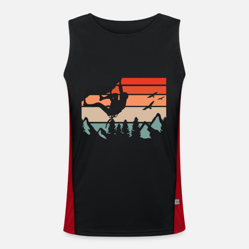 Rocher de bloc Débardeur respirant contrasté Homme 