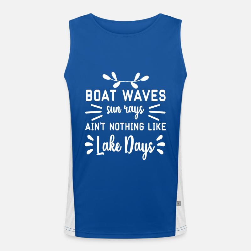 bateau Débardeur respirant contrasté Homme 