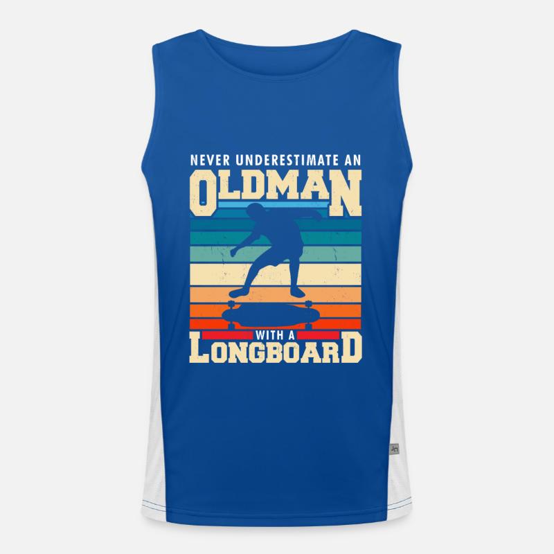 Longboard Men's Functional Contrast Tank Top 