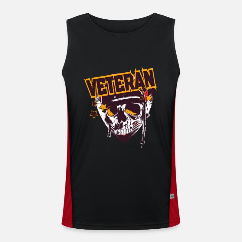 Veteran Der Armee Funktionelles Kontrast-Tank Top für Männer 