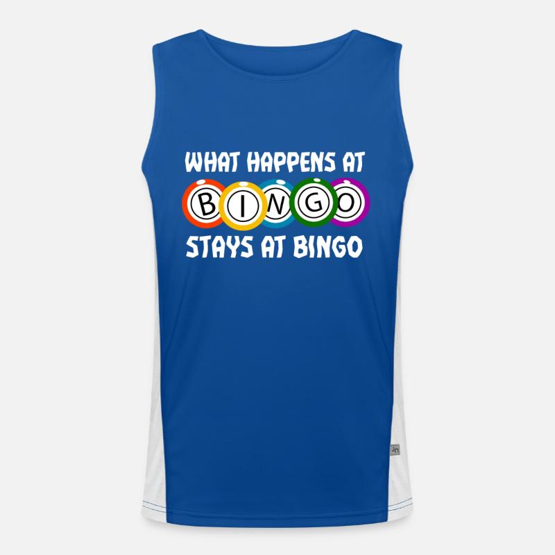 bingo Men's Functional Contrast Tank Top 