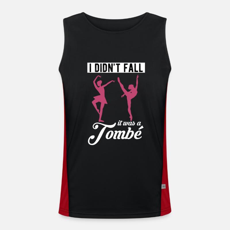 Ballett Funktionelles Kontrast-Tank Top für Männer 