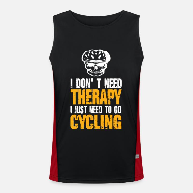 Vélo de course Débardeur respirant contrasté Homme 