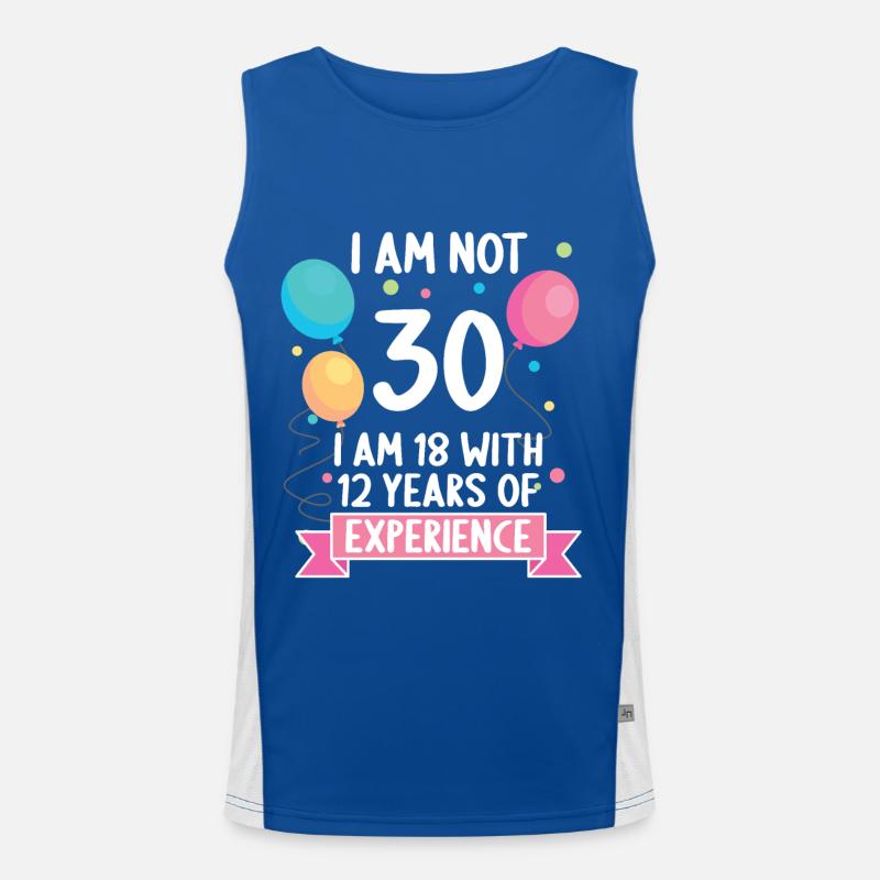 30 ans 30 ans 30 ans 30 ans 30 ans Débardeur respirant contrasté Homme 