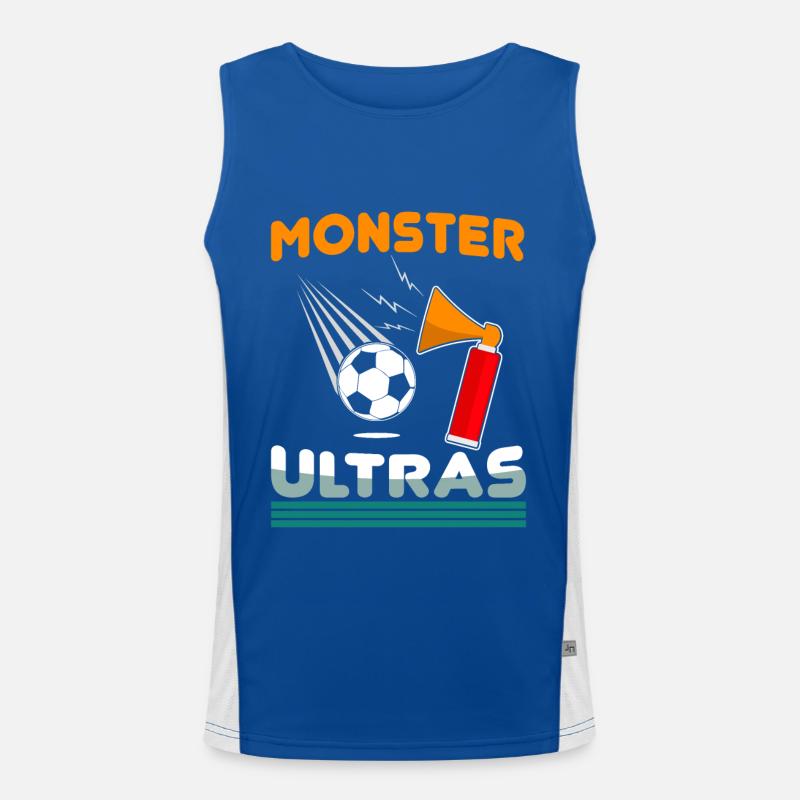 Fußball Kinder Funktionelles Kontrast-Tank Top für Männer 