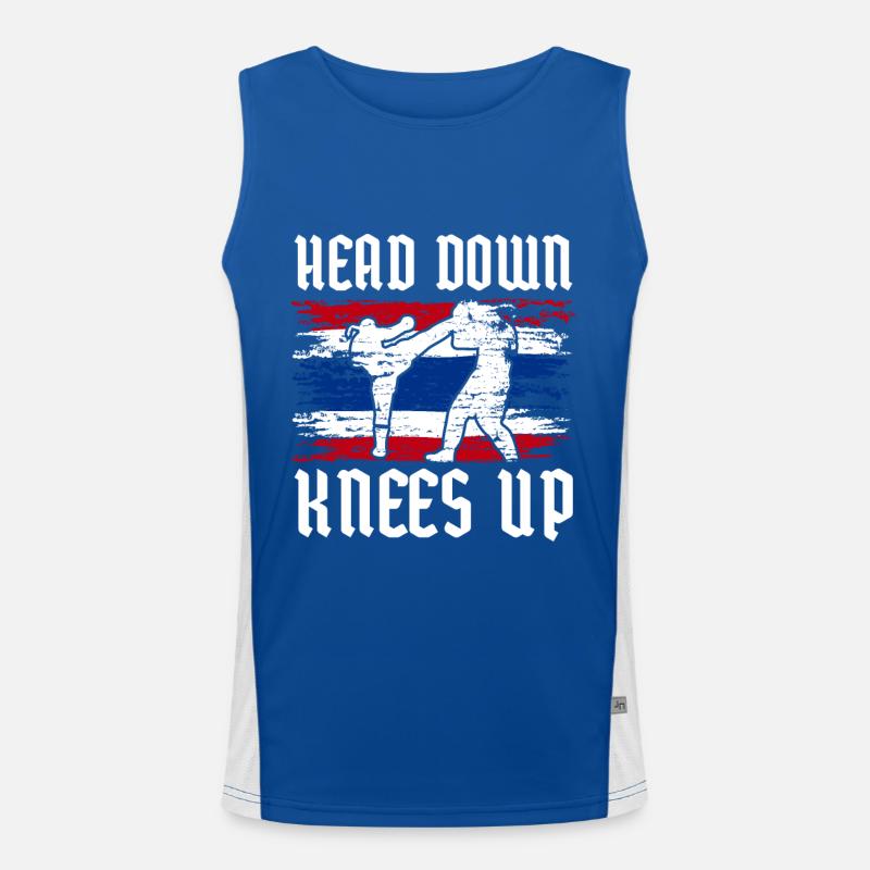 Boxe thaïlandaise Débardeur respirant contrasté Homme 