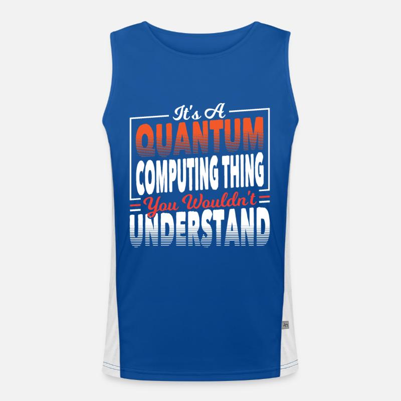 Science de la mécanique quantique Matière Débardeur respirant contrasté Homme 