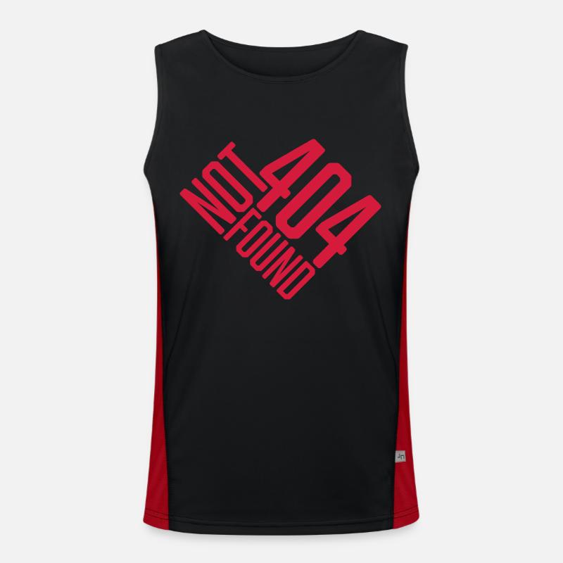 Not found 404 Error Men's Functional Contrast Tank Top 