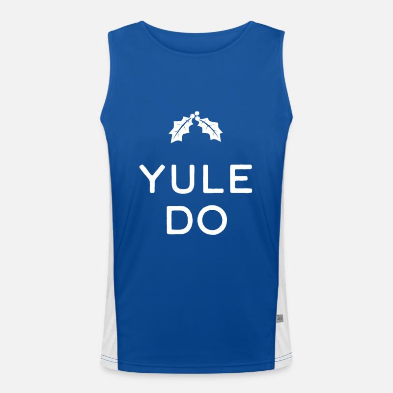 Yule Do Men's Functional Contrast Tank Top 