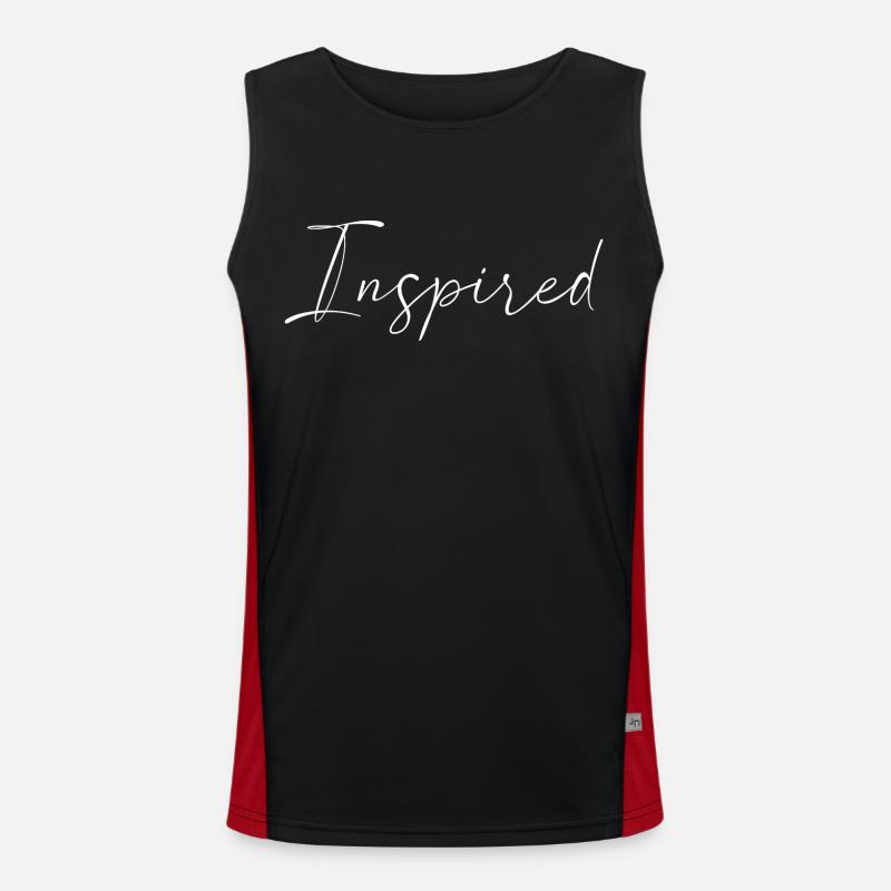 Inspirierte Funktionelles Kontrast-Tank Top für Männer 