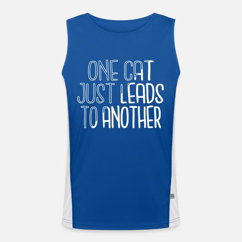 present idea bow tie cat hair tshirts persian Funktionelles Kontrast-Tank Top für Männer 