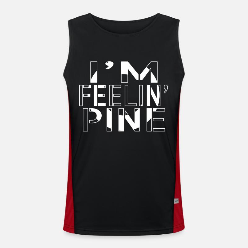 geek birthday present idea bday beard gang Funktionelles Kontrast-Tank Top für Männer 