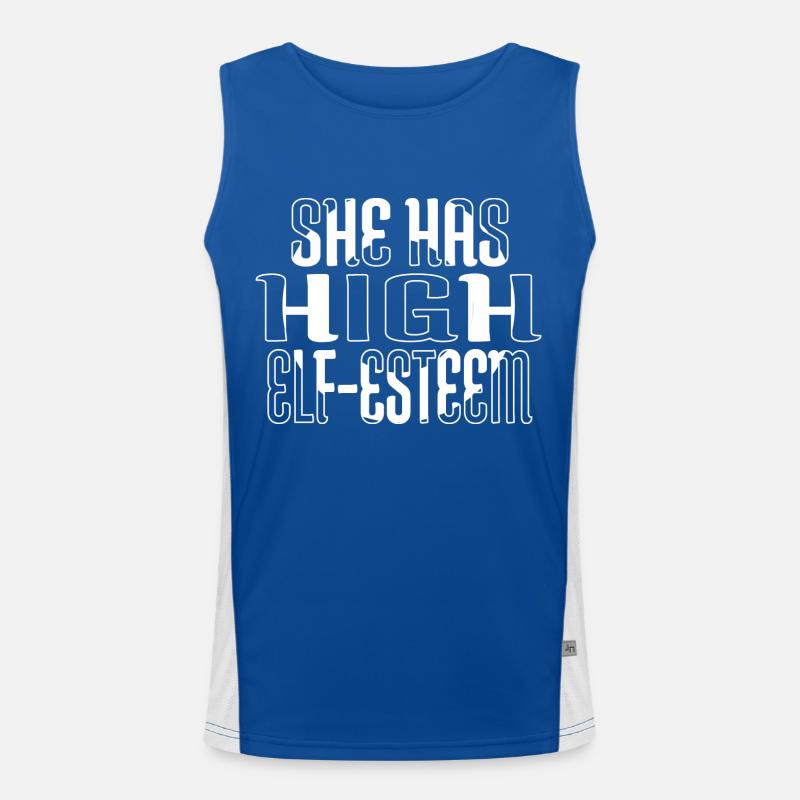 Funny Bday Cool Bubaprints Dinosaur Fan Computer Men's Functional Contrast Tank Top 