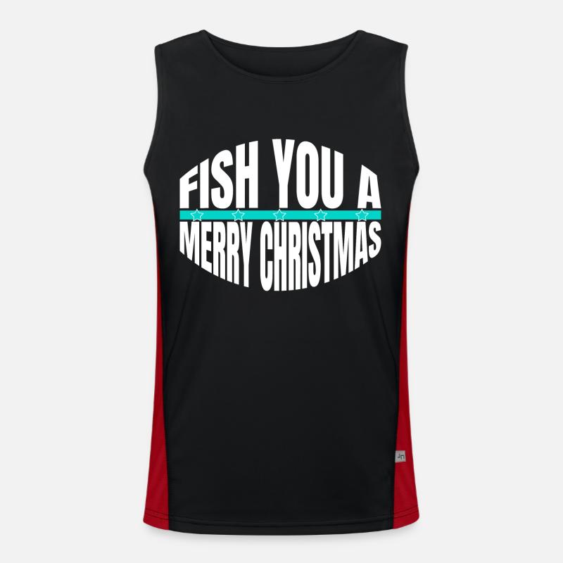 happy awkward present fairy tail beards beard gang Funktionelles Kontrast-Tank Top für Männer 