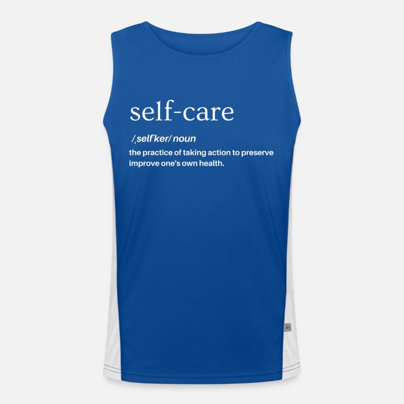 Self Care Men's Functional Contrast Tank Top 