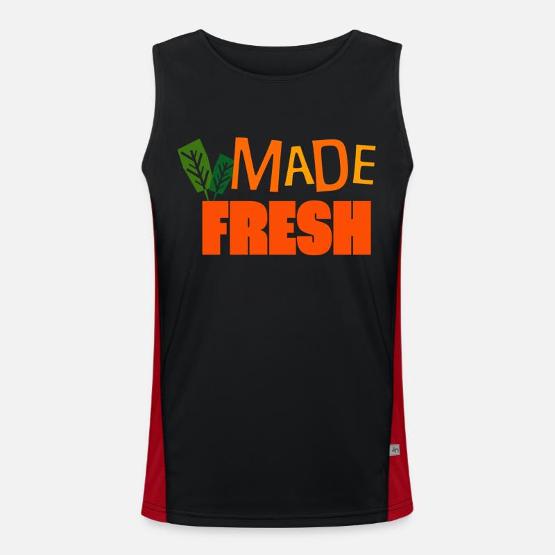 Made Fresh Men's Functional Contrast Tank Top 